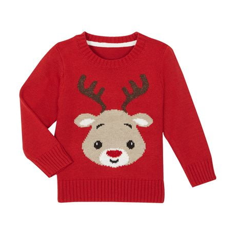 George Toddler Boys' Holiday Sweater | Walmart Canada