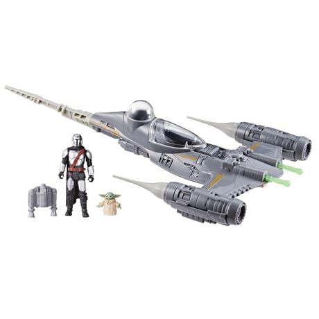 Star Wars Epic Hero Series The Mandalorian's N-1 Starfighter, Action Figures, Star Wars Toys