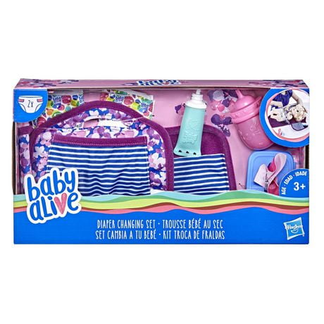 Baby Alive - Ensemble Sac à couches Baby Alive