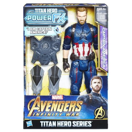 Marvel Avengers: Infinity War Titan Hero Power FX Captain America ...