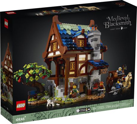LEGO Ideas Medieval Blacksmith 21325 Toy Building Kit (2,164 Pieces) |  Walmart Canada