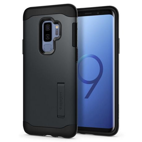 Spigen Slim Armor Case for Samsung Galaxy S9 plus, Metal Slate