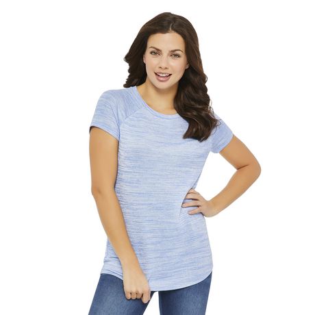 George Women's Hacci Short Sleeve Top | Walmart Canada