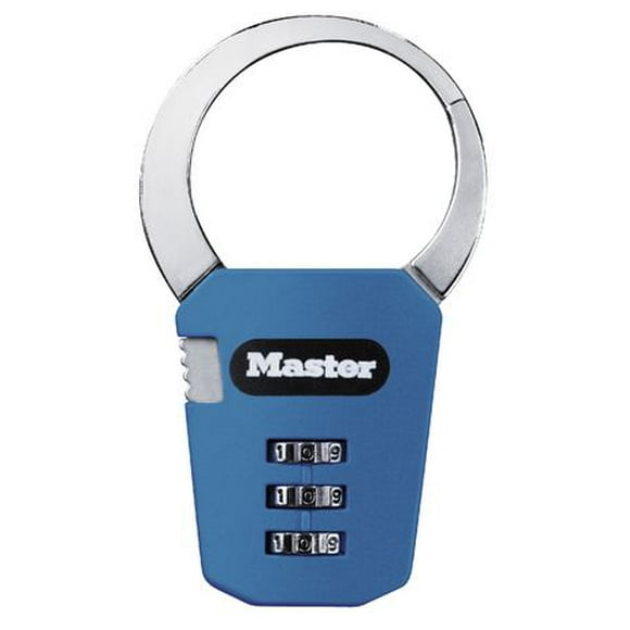 Master Lock Set Your Own Combination Backpack Lock #1550DAST, 48mm; Blue, Green, Pink or Black
