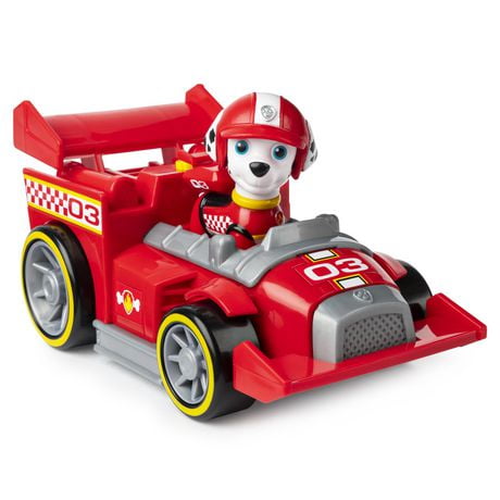 paw patrol marshall race car