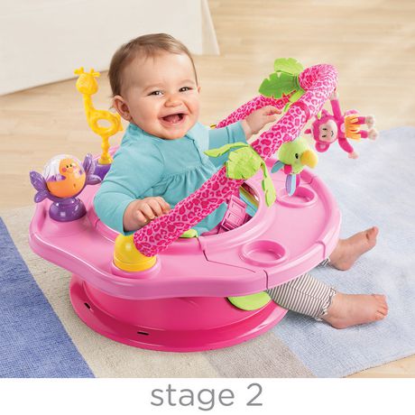 Summer Infant Deluxe SuperSeat® Island Giggles Booster Seat - Pink