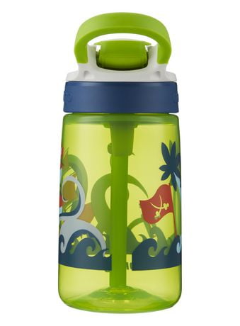 Contigo Gizmo Flip Autospout Kids Water Bottle with Flip Straw BPA Free Drinks