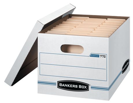 Boîtes de rangement standarde de Bankers Box® - paq. de 3 