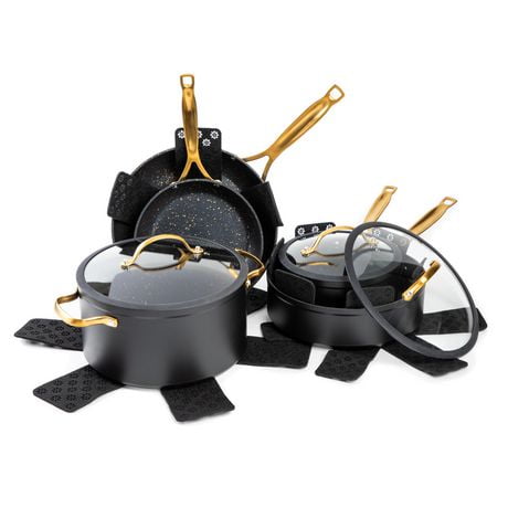 Thyme & Table 12 Piece Cookware Set, Cookware