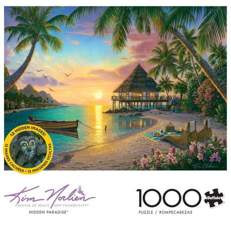 Buffalo Games – Norlien series - Hidden Paradise - 1000 Piece Jigsaw