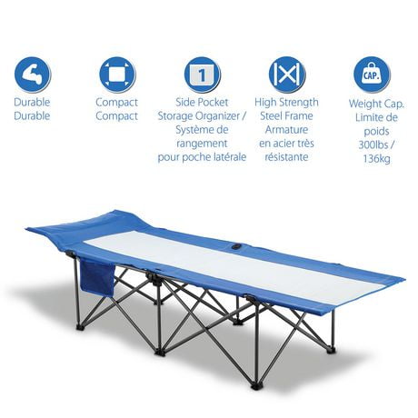 ozark trail quick folding comfort cot