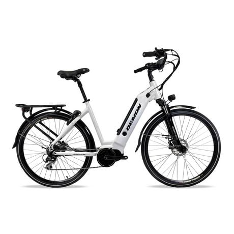 Demon Electric E-Bike - Tronio 26' White | Walmart Canada