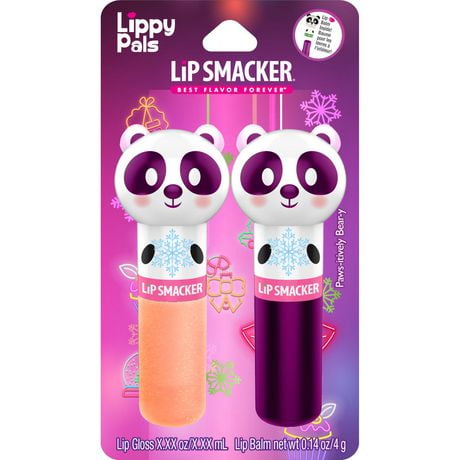 Lip Smackers Lippy Pal Balm & Gloss Duo - Panda - Walmart.ca