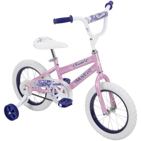 Vélo de Movelo Razzle de 14po pour filles en Rose 4-6 ans