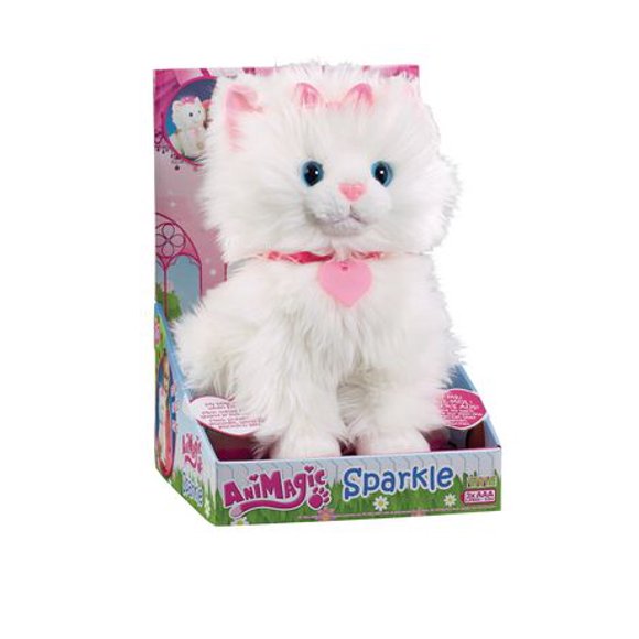 Scruffies Animagic Sparkle My Glowing - Kitten Plush Soft Toy
