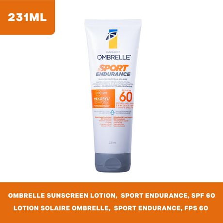 Garnier Ombrelle Sport Endurance Sun Protection Lotion - Spf 60, 231 mL | SPF 60