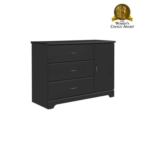 storkcraft brookside 3 drawer combo dresser