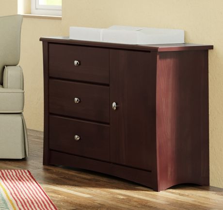 Storkcraft Storkcraft Crescent 3 Drawer Combo Dresser ...