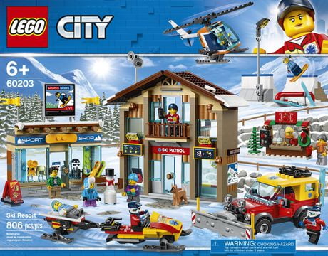 walmart lego ski resort