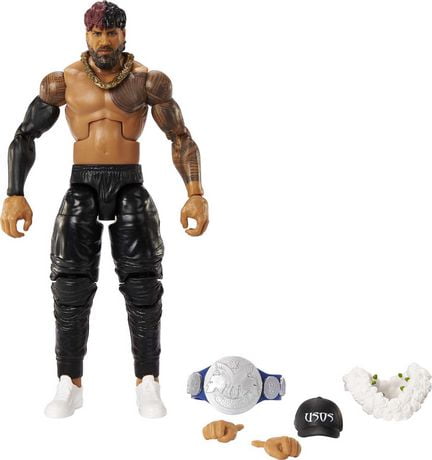 Figurine WWE Elite Collection Mattel – Jimmy Uso 15cm – Neuf Sous Emballage Scellé 2024