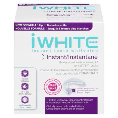 iWhite Instant Teeth Whitening Kit | 10 prefilled trays | Up to 8 ...