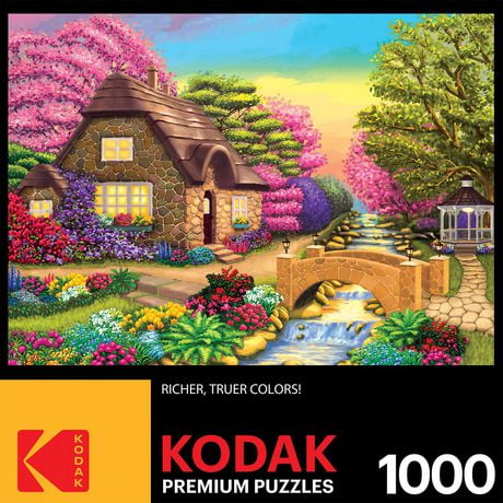 Kodak 1000pc Puzzle - Retraite Cottage de rêve (Anglais seulement)