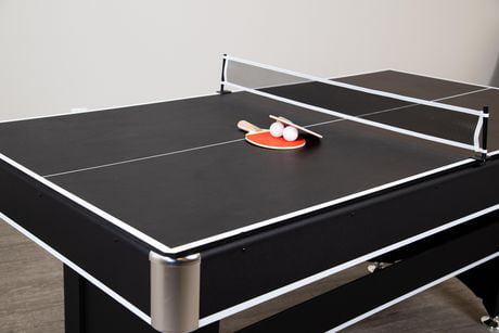 6ft pool table with table tennis top