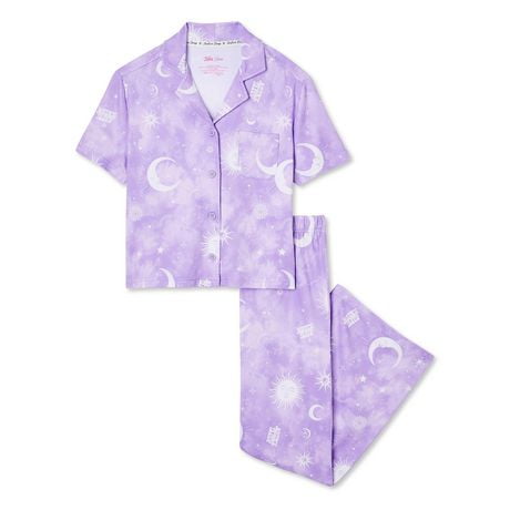 Justice Girls' Pajama 2-Piece Set