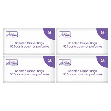 Baby Works™ Disposable Scented Diaper Bags Value 200pk | Walmart Canada