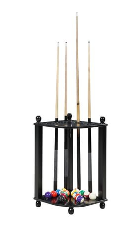 Regent 28-in Corner Floor Pool Rack for Pool Cues, Balls, and Racking ...