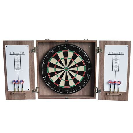 Winchester Dartboard Cabinet with Sisal Fiber for Steel Tip Darts