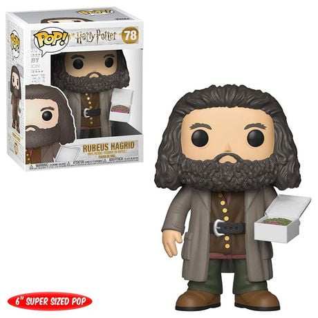 Funko POP! Movies: Harry Potter - Hagrid with Cake 6 Inch Vinyl Figure ...