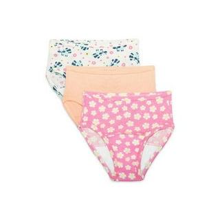 Rene Rofe Toddler Girls' Amber Underwear 14 Pack 100% Cotton Briefs 2T-4T