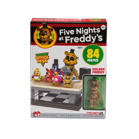 McFarlane Toys Five Nights at Freddy's Office Desk with Golden Freddy ...