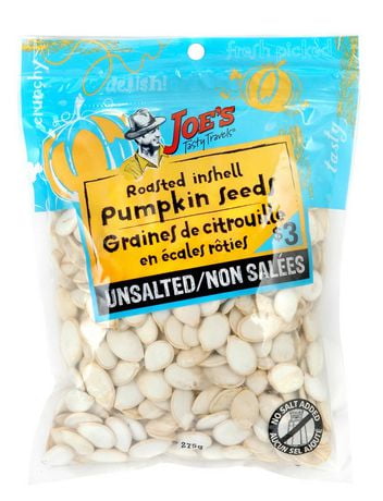 roasted unsalted pumpkin seeds in shell