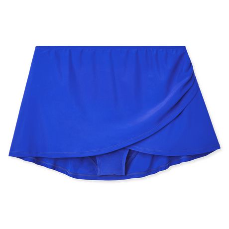 George Plus Women's Faux Wrap Skirt Bikini Bottom | Walmart Canada