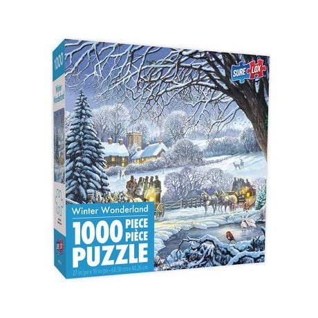 Sure-Lox 1000 Pc Winter Wonderland ™ Winter Coaches Puzzle | Walmart Canada