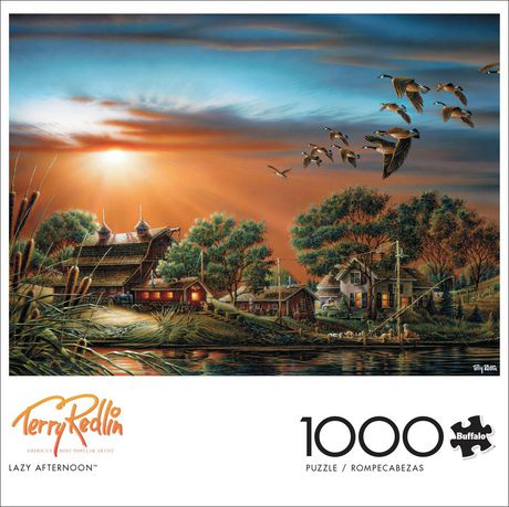 Buffalo Games – Terry Redlin series - Lazy Afternoon - 1000 Piece ...