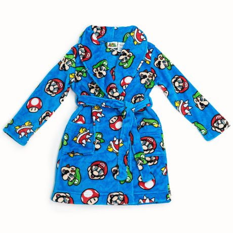 1 Piece MARIO LUXE PLUSH ROBE | Walmart Canada