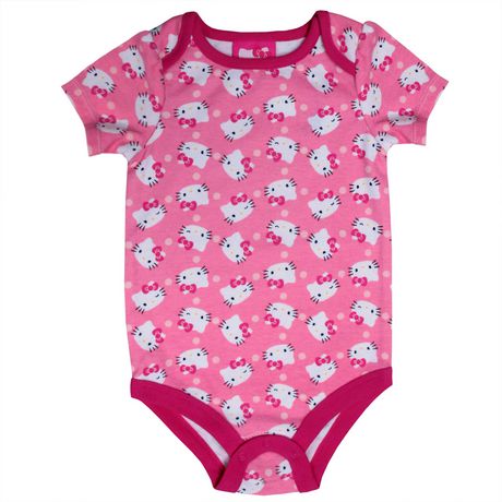 Hello Kitty Infant Girl Bodysuit | Walmart Canada