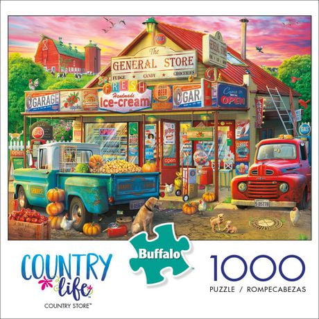 Buffalo Games Country Life Country Store 1000 Piece Jigsaw Puzzle ...