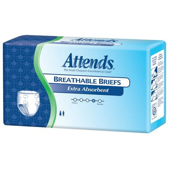 Attends Breathable Extra Absorbent Brief