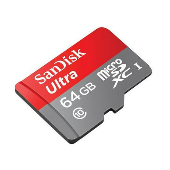 SanDisk Ultra® microSDXC™ UHS-I card, 64GB, Works with Chromebook