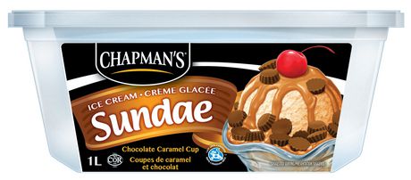 Chapman's Ice Cream Chapman's Caramel Ice Cream Sundae