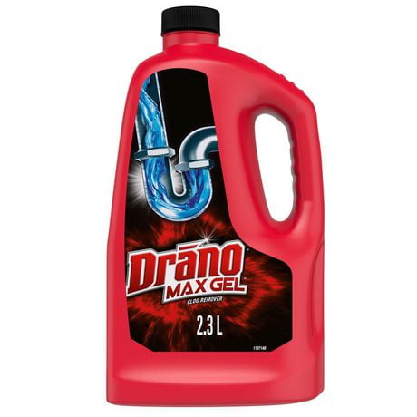 Drano® Max Gel Drain Cleaner and Clog Remover, 2.3L