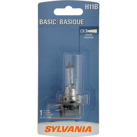 SYLVANIA H11B Basic Halogen Headlight, Pack of 1