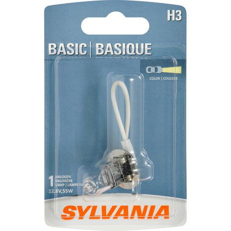 SYLVANIA H3 Basic Halogen Headlight, Pack of 1