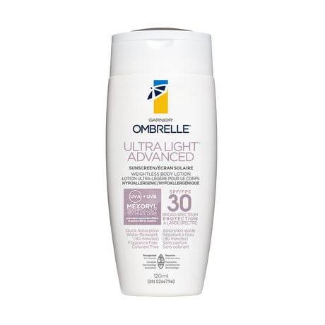 ombrelle spf 60 ultra light advanced weightless face lotion