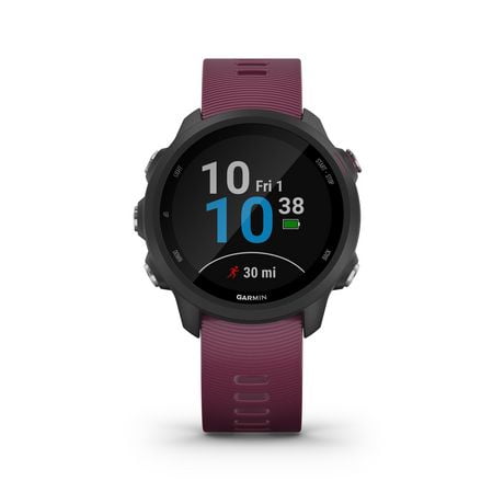 purple garmin watch