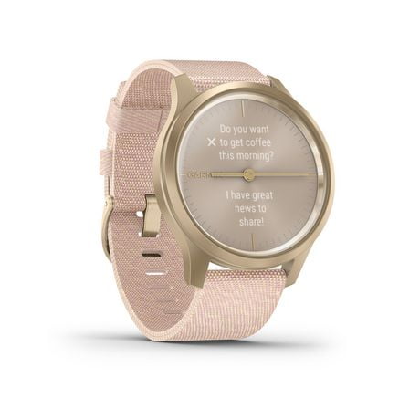 garmin vivomove hr stylish hybrid smartwatch